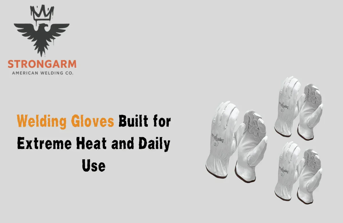 Welding Gloves Built for Extreme Heat and Daily Use